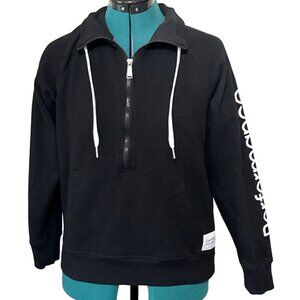 Calvin Klein Performance Sweatshirt w/Half Zipper Cotton Blend Junior's Size S